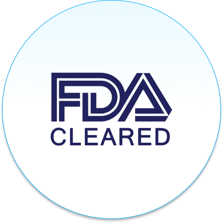 FDA-cleared-logo Onsite lab result under 30 minutes